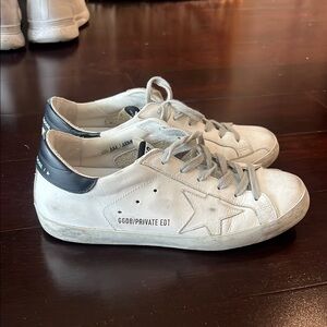 Golden Goose Superstar White Sneakers Classic Style